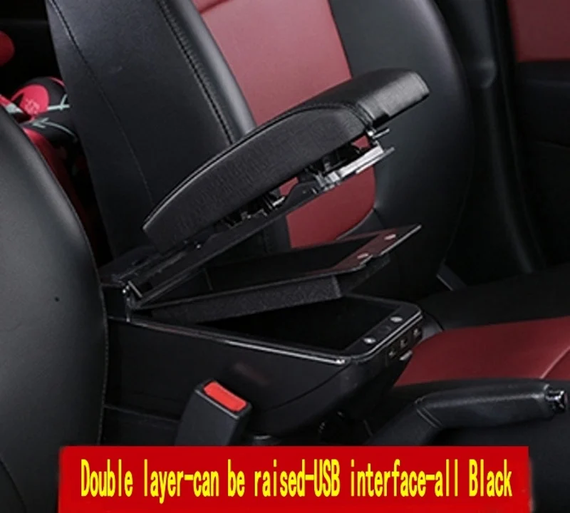 Подлокотник для Seat Ibiza 6L центральный контейнер хранения с подстаканником и