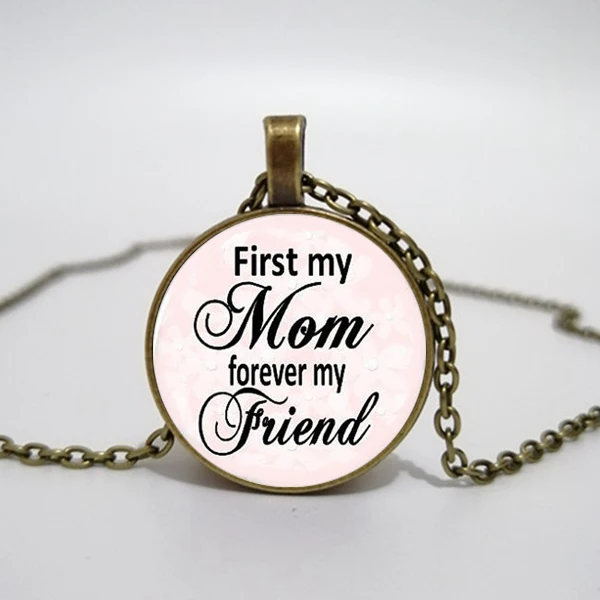 

Подвеска для первого матери, ожерелье на день матери, украшение на день матери, подарок для бабушки