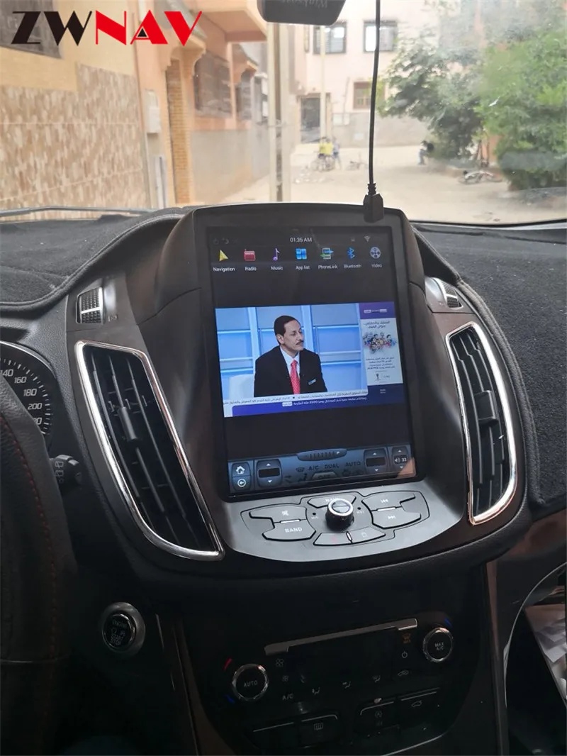 Tesla стиль большой экран Android 7,1 Автомобильный gps навигатор головное устройство для Ford Kuga/Escape 2013+ радио Мультимедиа Стерео без dvd BT карта