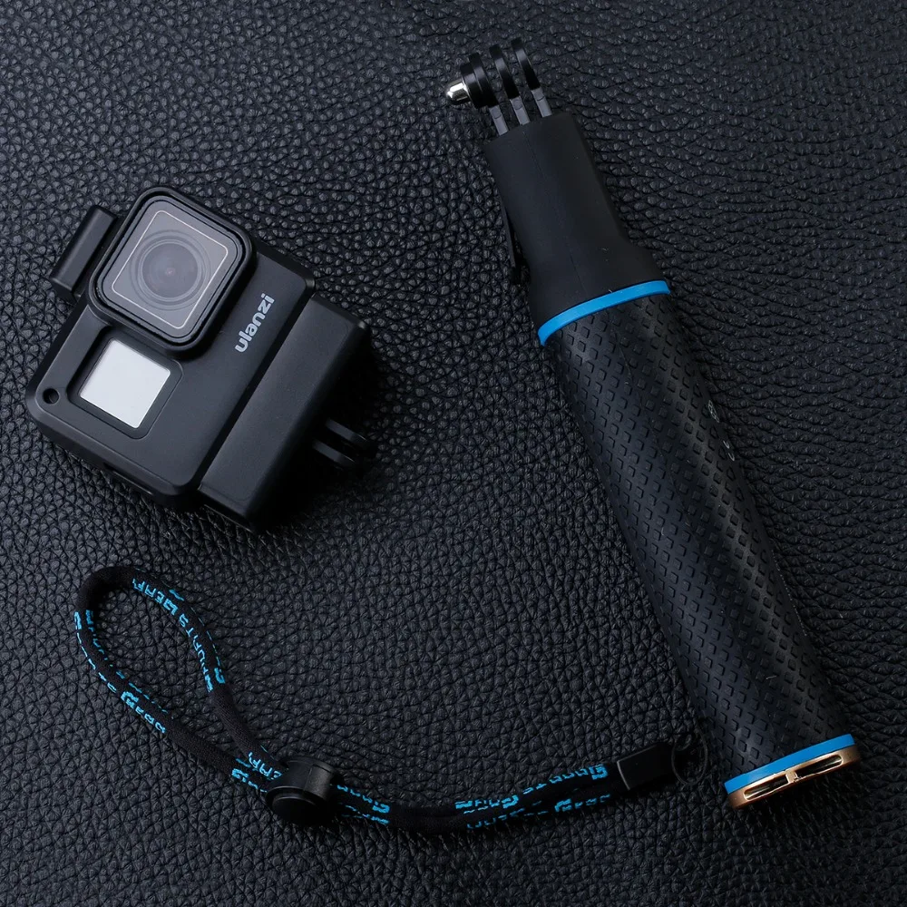 Для экшн-камеры Gopro клетка с Мощность банк рукоятка спортивные Камера чехол для экшн-камеры Gopro Hero 7 6 5, gopro7 Камера аксессуары штатив Поддержка
