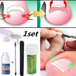 10 шт. инструмент для подрезания ногтей с кусачками для ногтей и инструментами для протирания ног корректирующий зажим растягивающиеся ногти толстый паз для ногтей