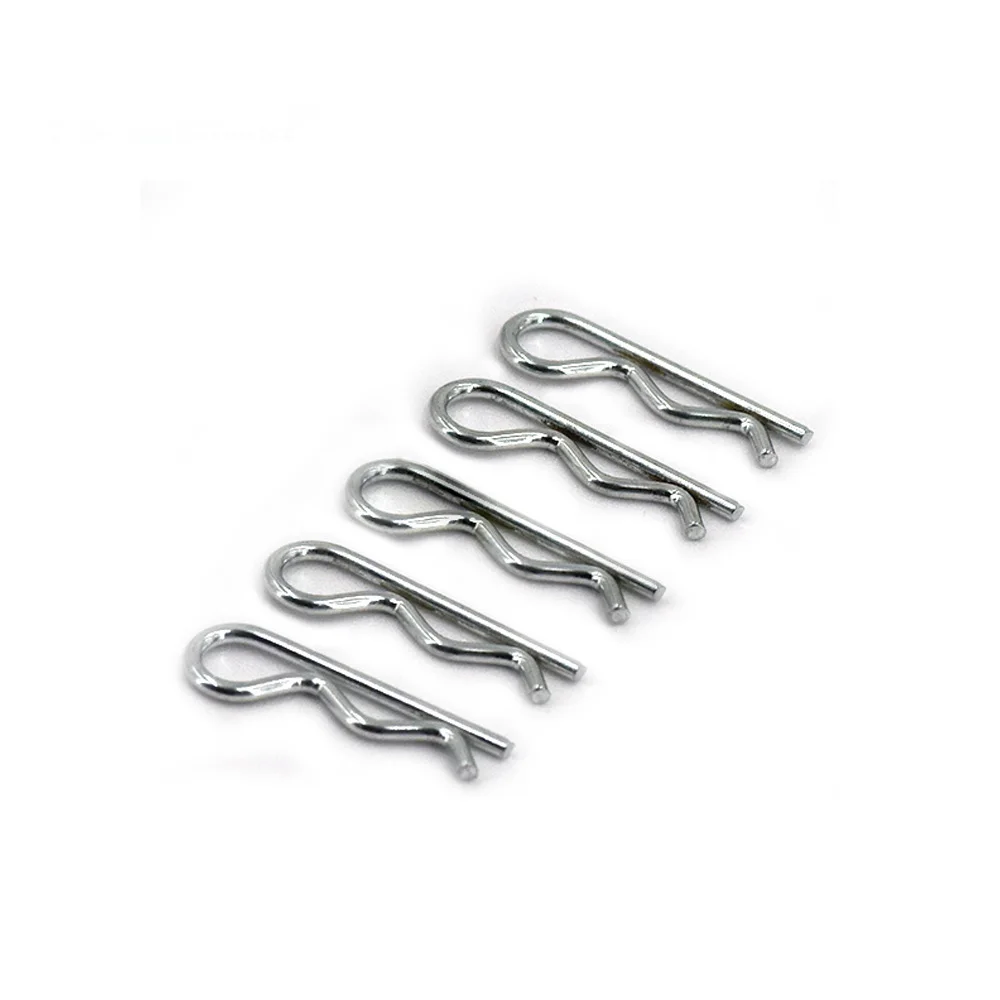 100 шт Универсальный корпус из нержавеющей стали R заколки для 1/10 1/8 RC модель