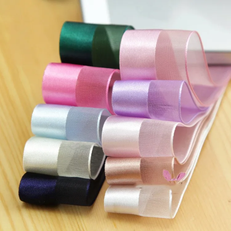 15Yards Width 2.5cm/4cm Multicolor Satin Ribbon for DIY Bow Craft Wedding Party Decoration Gift Scrapbooking Supplies AP2128 | Дом и сад