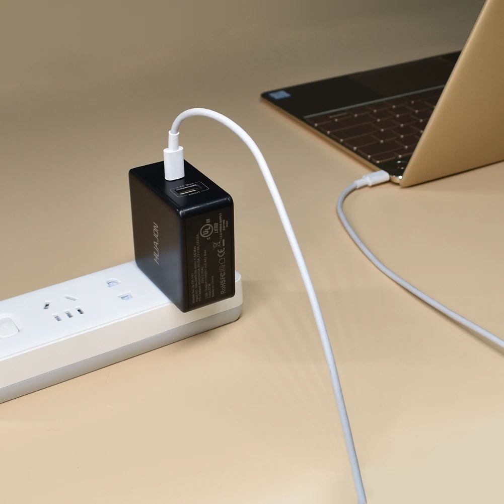 USB C стены заряда Мощность доставки PD Зарядное устройство для Macbook Pro samsung S8 плюс 2.4A