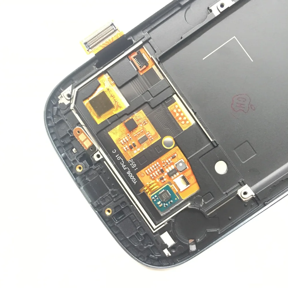 ЖК дисплей 4 8 дюйма с сенсорным экраном и рамкой для Samsung Galaxy S3 i9300 i9300i i9301 i9308i