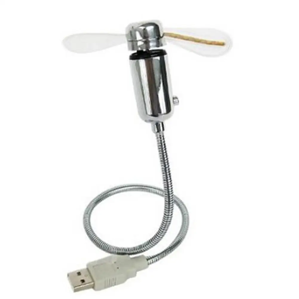 DSstyles USB Электрический вентилятор светодиодный часы маленькие бытовые