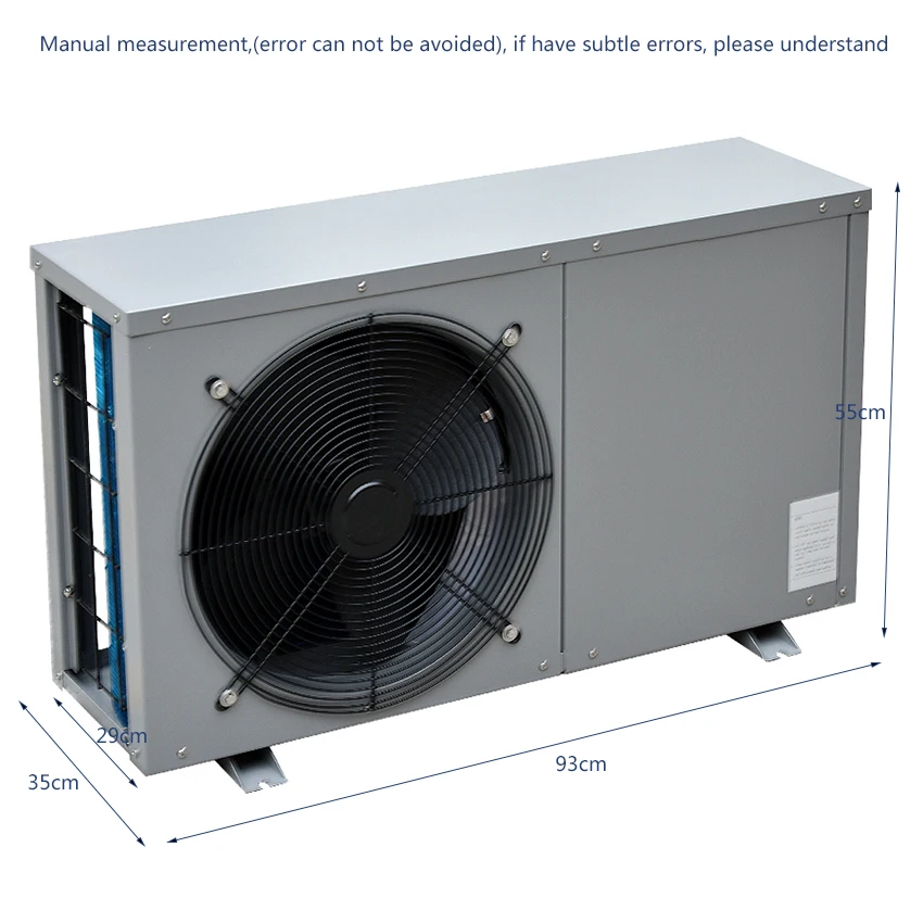 Водонагреватели со встроенным тепловым насосом HP083 28 000BTU интегрированный Hi-КС, использующий теплоту воздуха тепловом насосе водном нагревателе без бака для воды, 8300W Мощность
