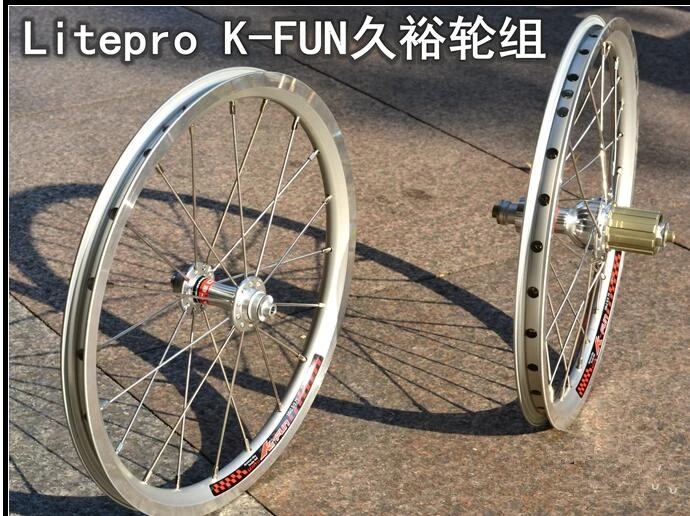 Легкий Litepro 16 дюймов велосипед Колёса et BMX Колёса с Новатек концентраторы велосипед Запчасти