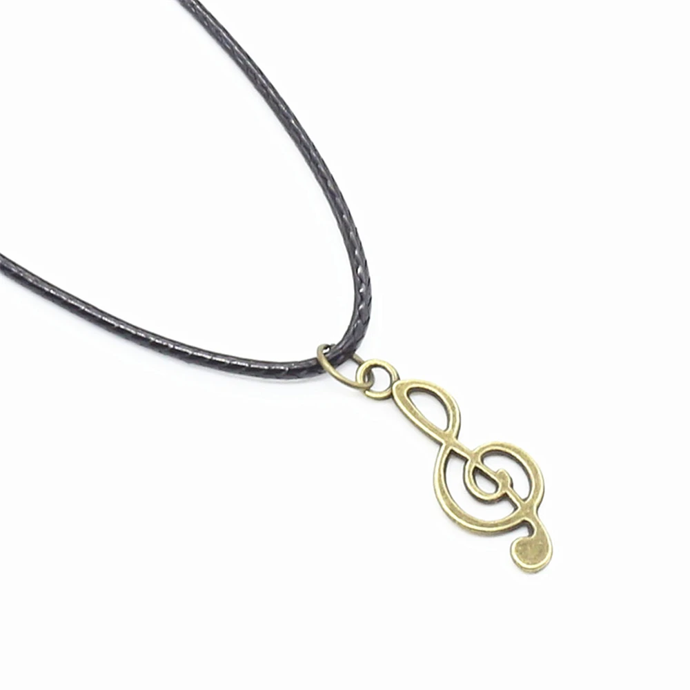 Новинка повседневная черная кожаная веревочная цепочка для мужчин и женщин