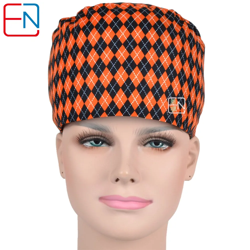 Прямые продажи с фабрики, большие продажи, медицинские скрабы с различными рисунками, Хирургические колпачки для хранения, распродажа, 3 размера, колпачки для скраба - Цвет: As photo
