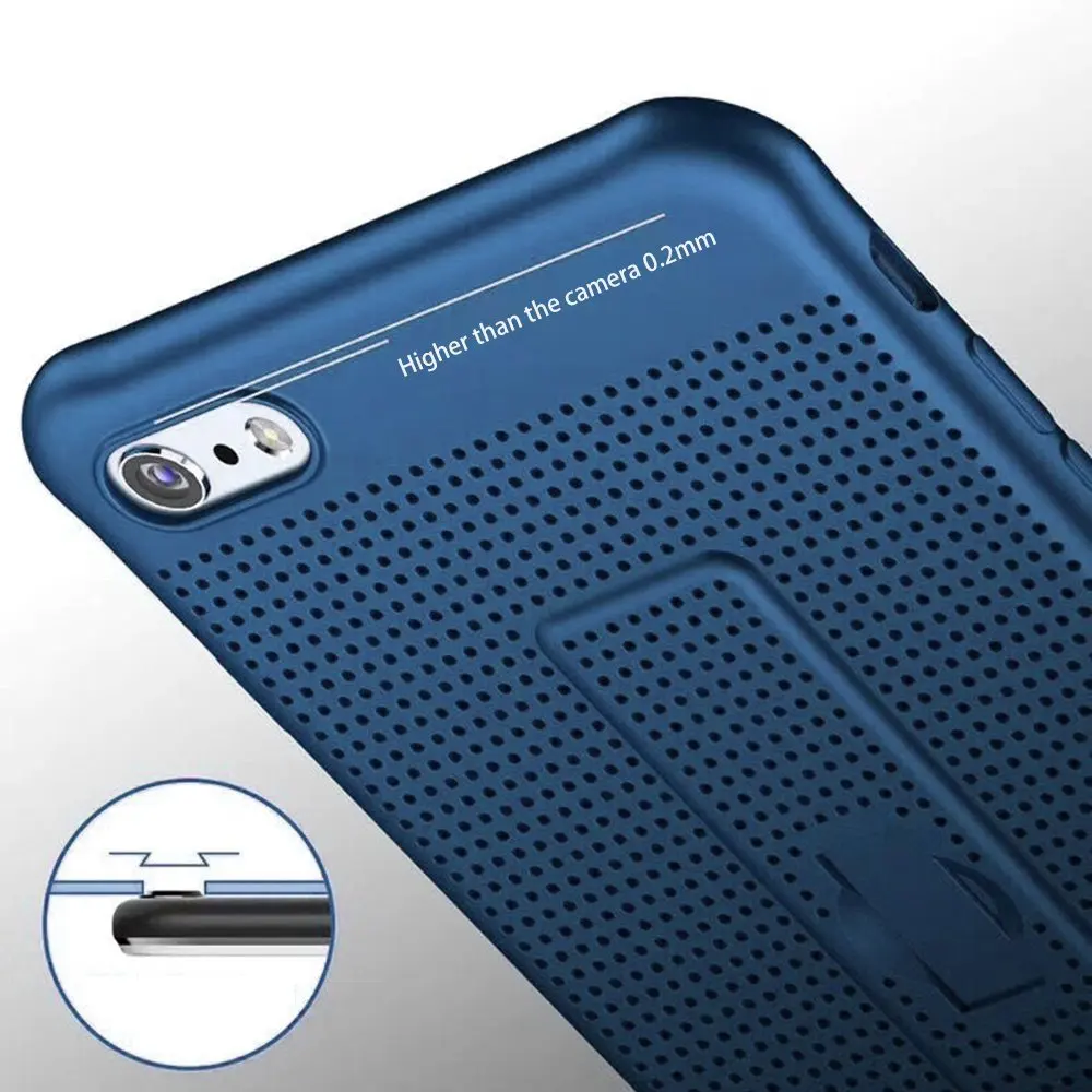 Чехол для телефона Demelfu iPhone 7 8 6 6s Plus X 5 5s SE теплоотвод чехол с кольцом подставка