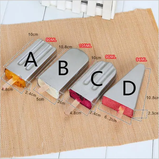 1 шт. форма для мороженого фруктовое мороженое леденец из нержавеющей стали лоток