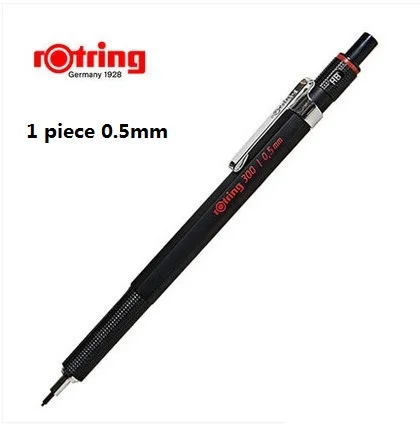 0.5mm Rotring 300 2,0/0,7/0,5 мм механический карандаш высокое качество Пластик ручка автоматическая канцелярский записи расходные материалы - Цвет: 0.5mm