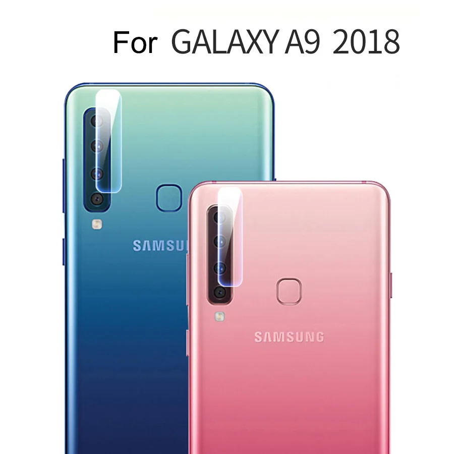 Закаленное стекло для задней крышки Samsung Galaxy A7 A9 2018 A9S A6S пленка камеры S10 Plus S10E J4 J6 J7
