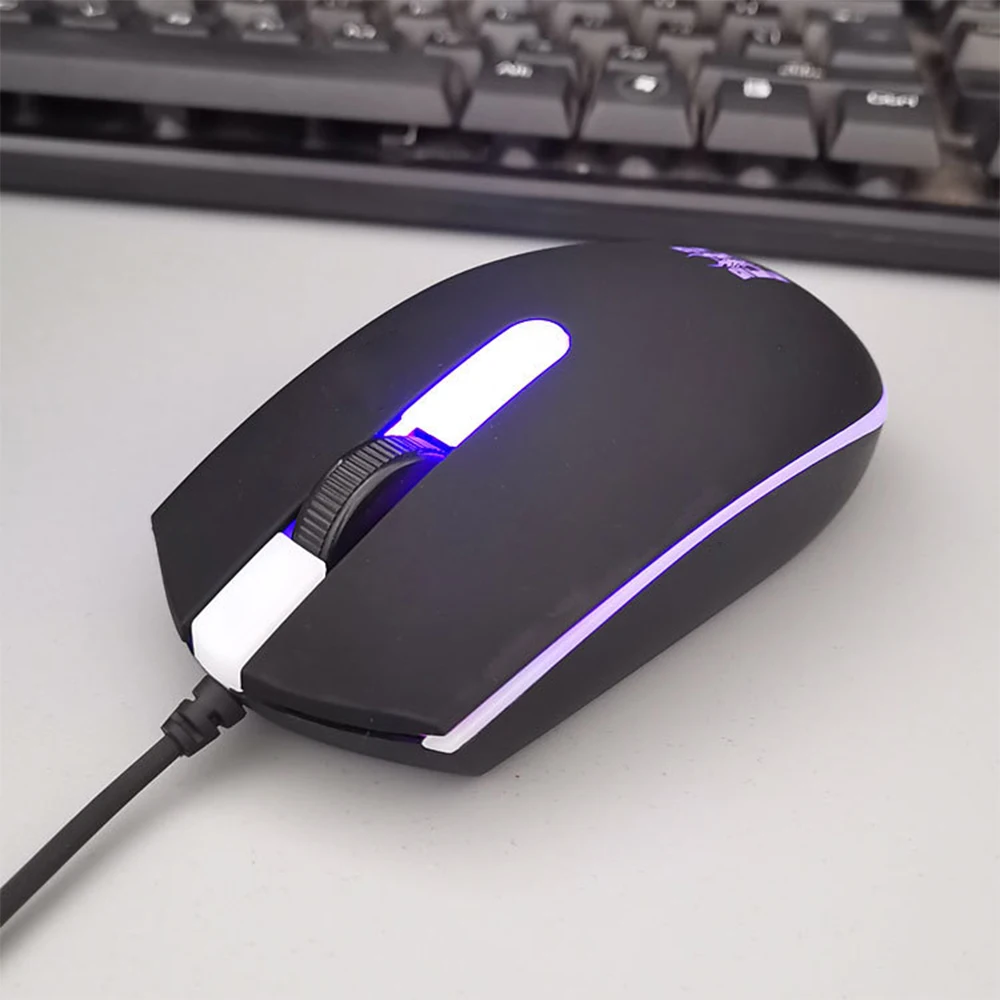 Проводная игровая мышь USB RGB светодиодный Подсветка мышь профессиональная игровая мышь для ПК ноутбука настольный компьютер