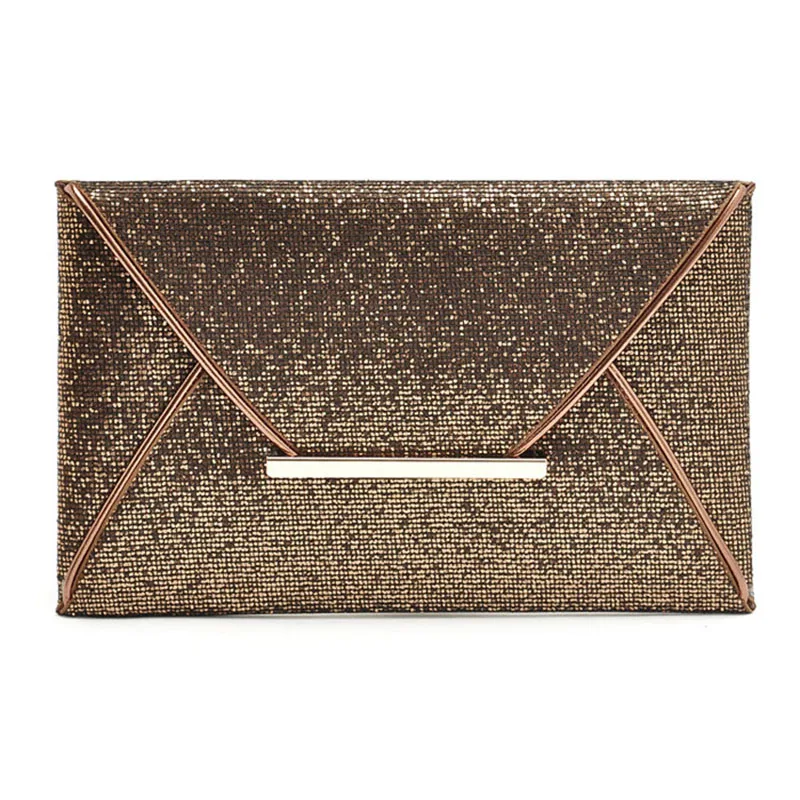 Высококачественные женские сумки для вечеринок золотые блестки кошелек-конверт