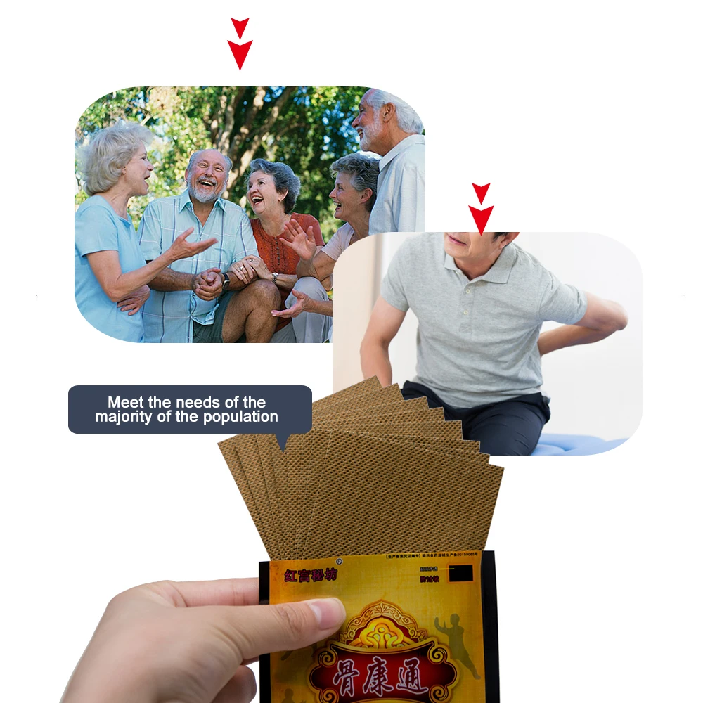 8 шт. китайский патч жар чтобы положиться на старые острые товары Красный дворец