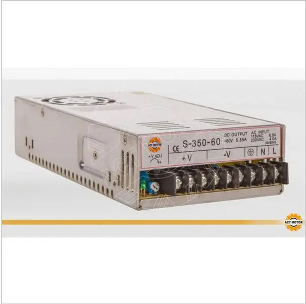 Закон 4 оси Nema34 шаговый двигатель 34HS1456 4-свинец 1232oz 116 мм 5.6A + шт. драйвер DM860 80V 256