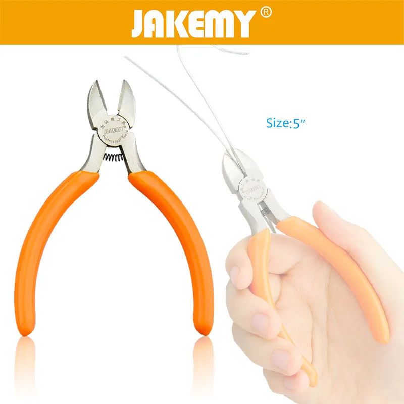 JAKEMY 1 шт. плоскогубцы Острогубцы электрическая модель провода Кабельные резаки