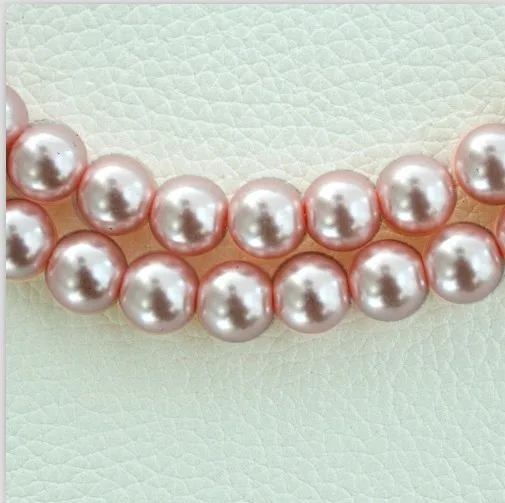 Fashion Glass beads for DIY Jewelry 6mm 50pcs Colorful Round Pearl Spacer Beads Bracelet Necklace Handmade Supplies | Украшения и