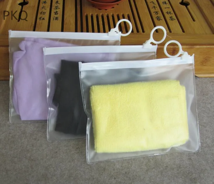 

16*13cm Portable Travel Organizer Storage Bags Transparent Cosmetic Bags PVC Zip Lock Plastic Bag