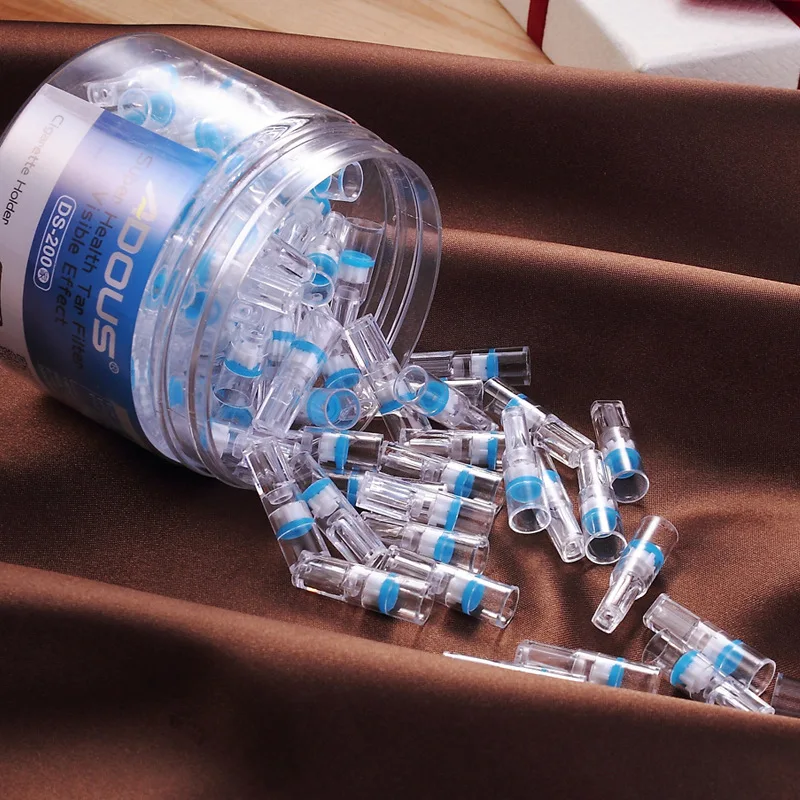 100 шт./лот ясно бытовой держатель сигареты одноразовые здорового фильтр курить