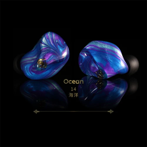 14 Peacockaudio Peacock аудио P1 Динамический драйвер в ухо наушники HiFi ручной работы IEM 0,78 мм кабель IPX6 Водонепроницаемый 4,1 Bluetooth - Цвет: 14