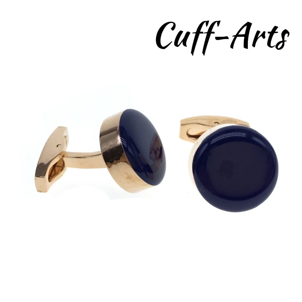 Зажимы для галстука запонки мужские черные круглые украшения подарок вечерние