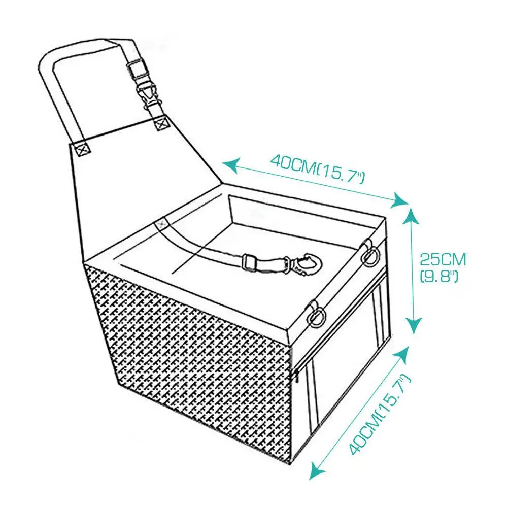 Adeeing Pet Автокресло щенок Кошка Собака Авто Перевозчик протектор путешествия