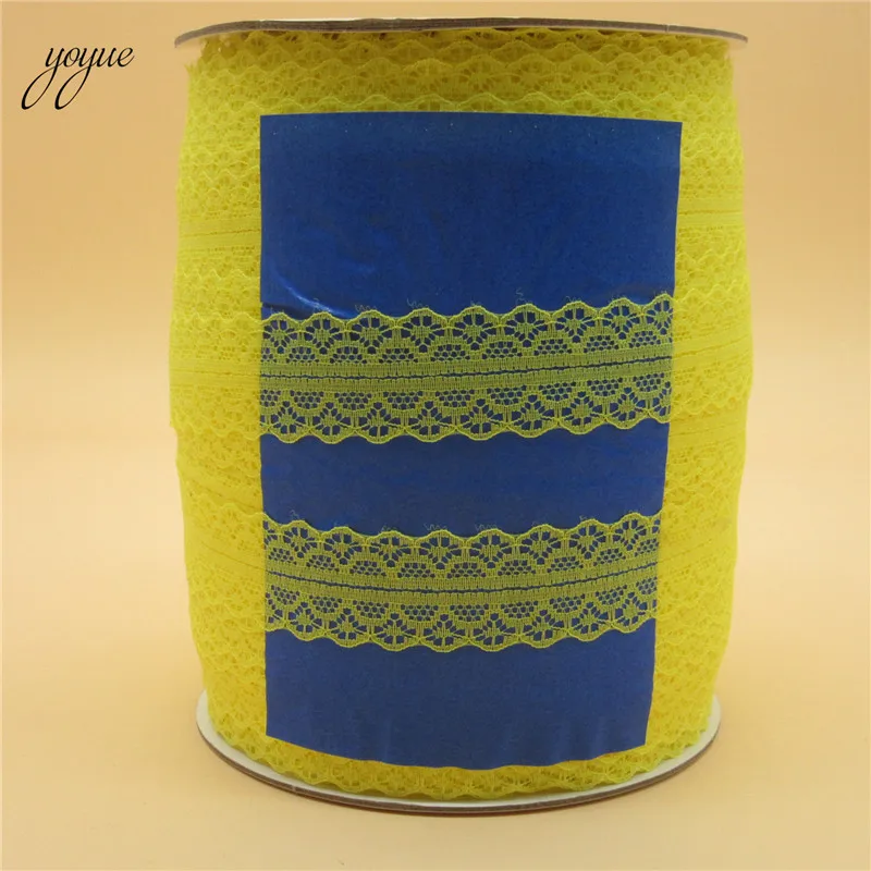 400 ярдов/рулон белая кружевная лента Ширина 28 мм | Дом и сад