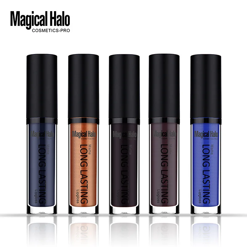 Брендовая Профессиональная Матовая жидкая губная помада Длительное Действие