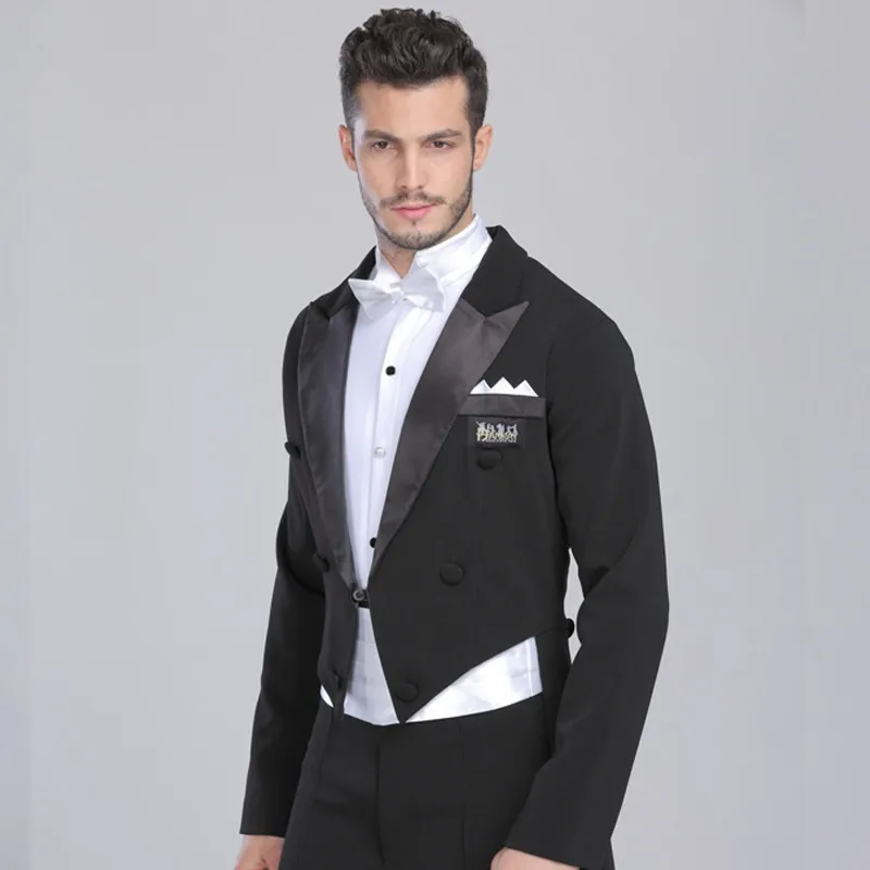 Мужские костюмы для бальных танцев костюм ласточкин хвост пальто рубашка брюки 3