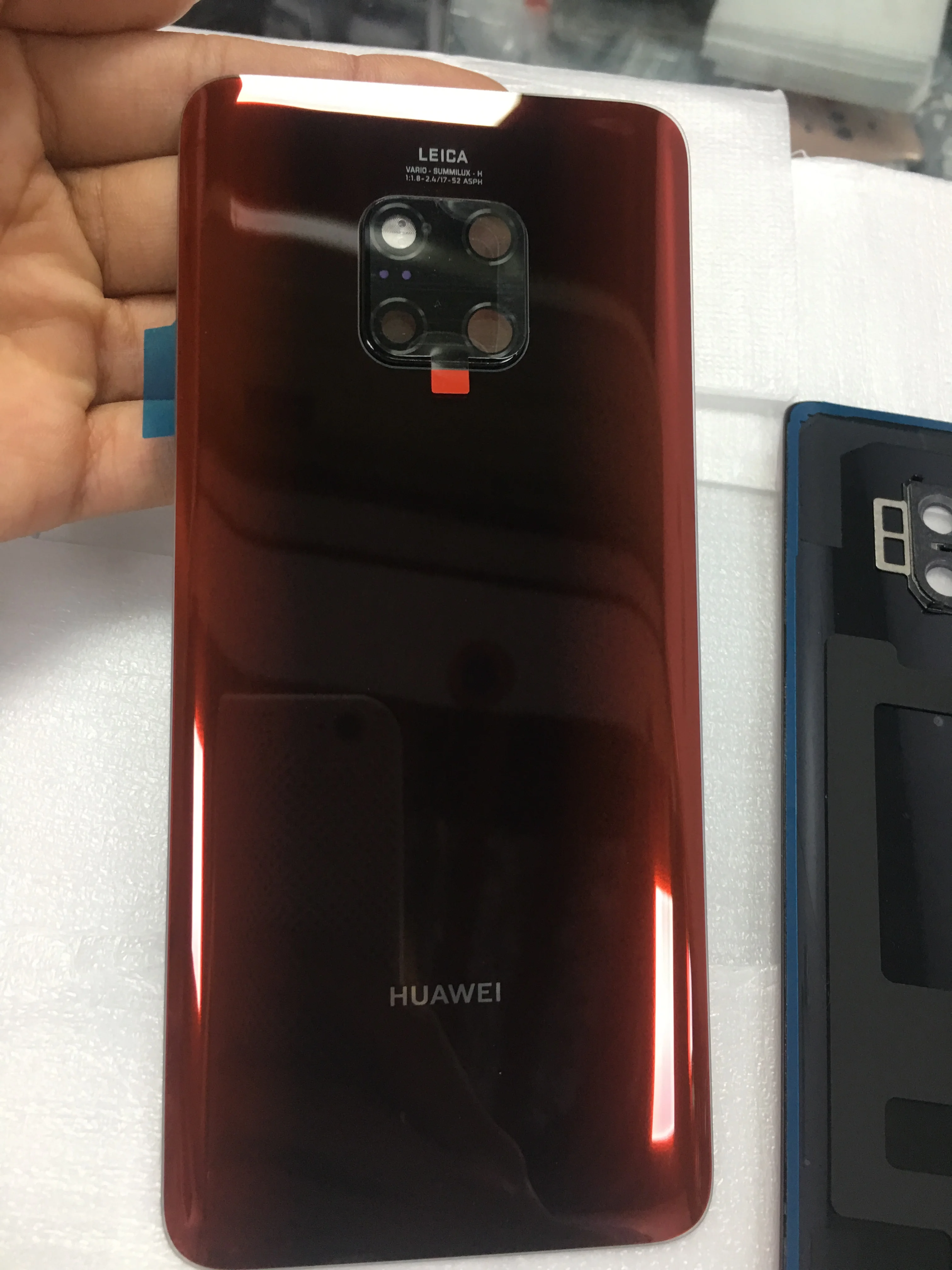 Чехол для huawei mate 20, задняя крышка для батареи, задняя крышка для двери, корпус из стекла, чехол для huawei mate 20 Pro, чехол для батареи mate 20, корпус