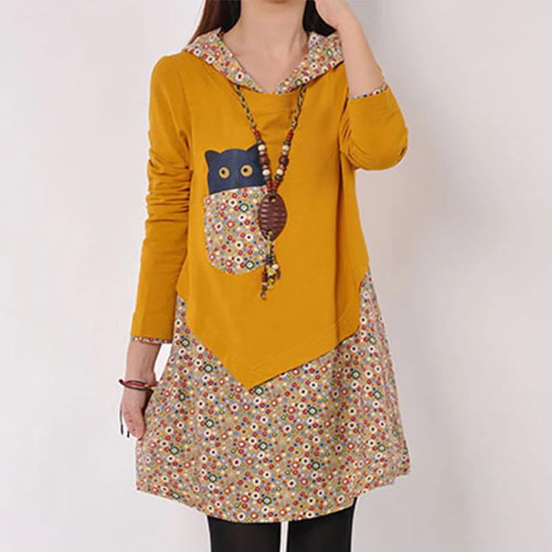 Осенне зимние женские повседневные свободные милые толстовки в Корейском стиле