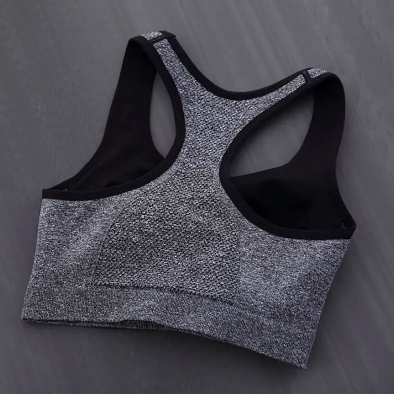 * Новый профессиональный женский бесшовный спортивный бюстгальтер с подкладкой