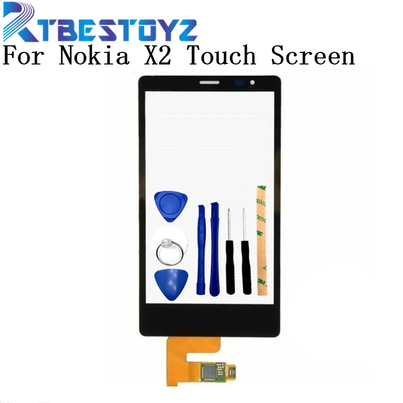 RTBESTOYZ сенсорный экран дигитайзер для Nokia X2 Dual SIM RM 1013 X2DS сенсорная панель стекло