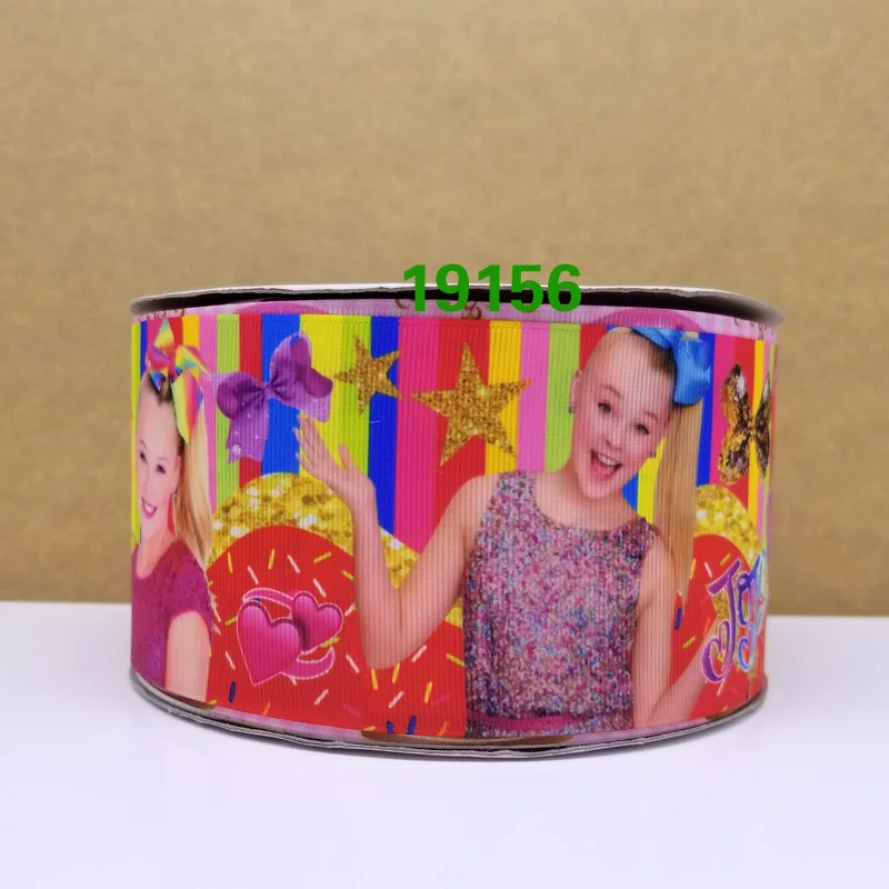 Бесплатная доставка 50 ярдов мультфильм печатных grosgrain ленты ирландская лента