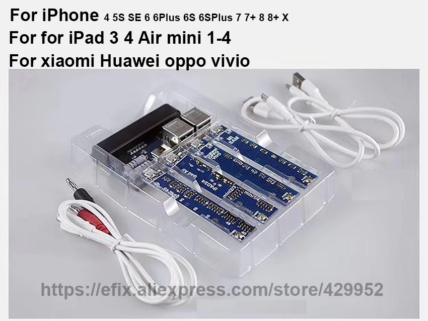 Универсальная плата для зарядки мобильных телефонов SS-909 iPhone XS/XR/8/8 P/7/6 тест на