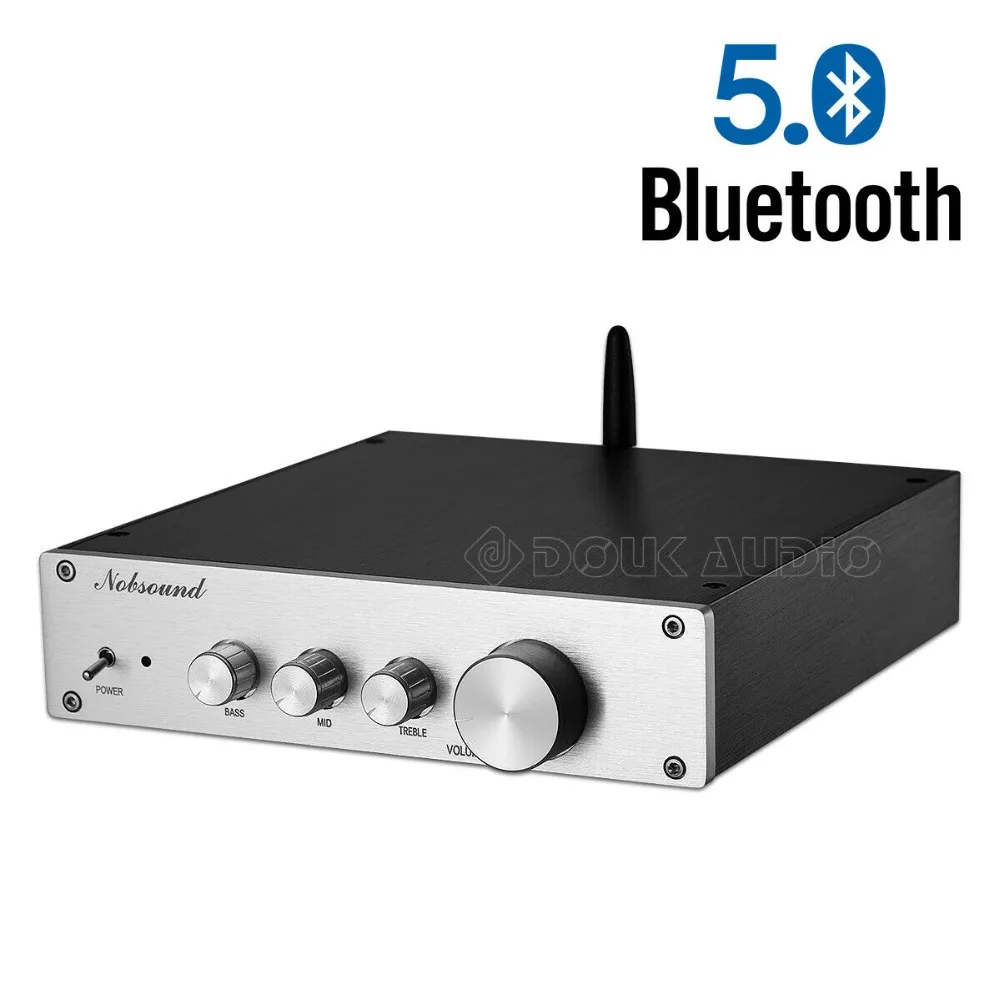 Nobsound HiFi Bluetooth 5,0 класс A Предварительный усилитель стерео аудио усилитель бас Средний контроль высоких частот