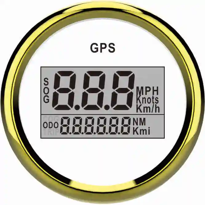 Популярный 52 мм цифровой GPS одометр спидометр для автомобилей тракторы багги
