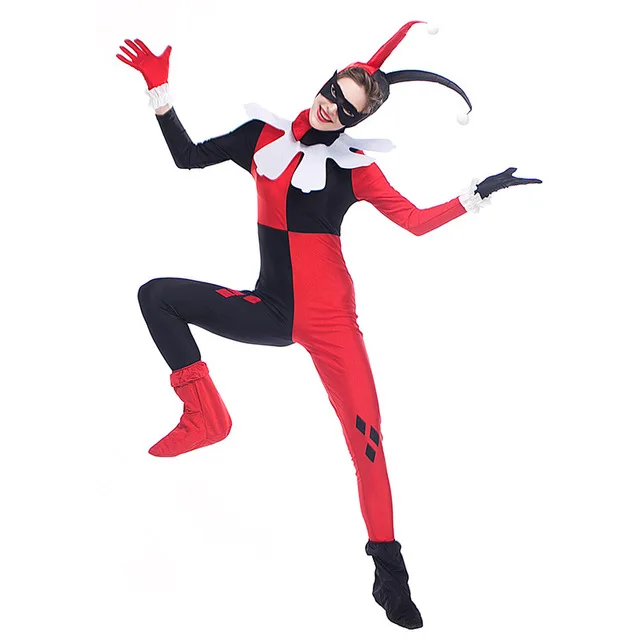 Высококачественный отряд самоубийц Харли Куинн сексуальный комбинезон на