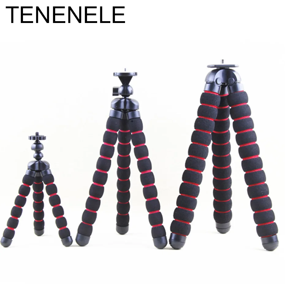 Гибкий штатив Осьминог TENENELE с губкой для цифровой DSLR видеокамеры подставкой