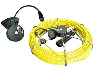 Катушка для кабеля из стекловолокна Vicam 40 м с счетчиком метров системы проверки