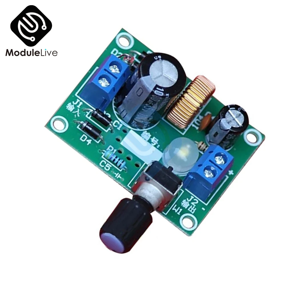 1 шт. DIY Kit LM2596 стабилизаторы напряжения регулируемые точные Понижающие блоки