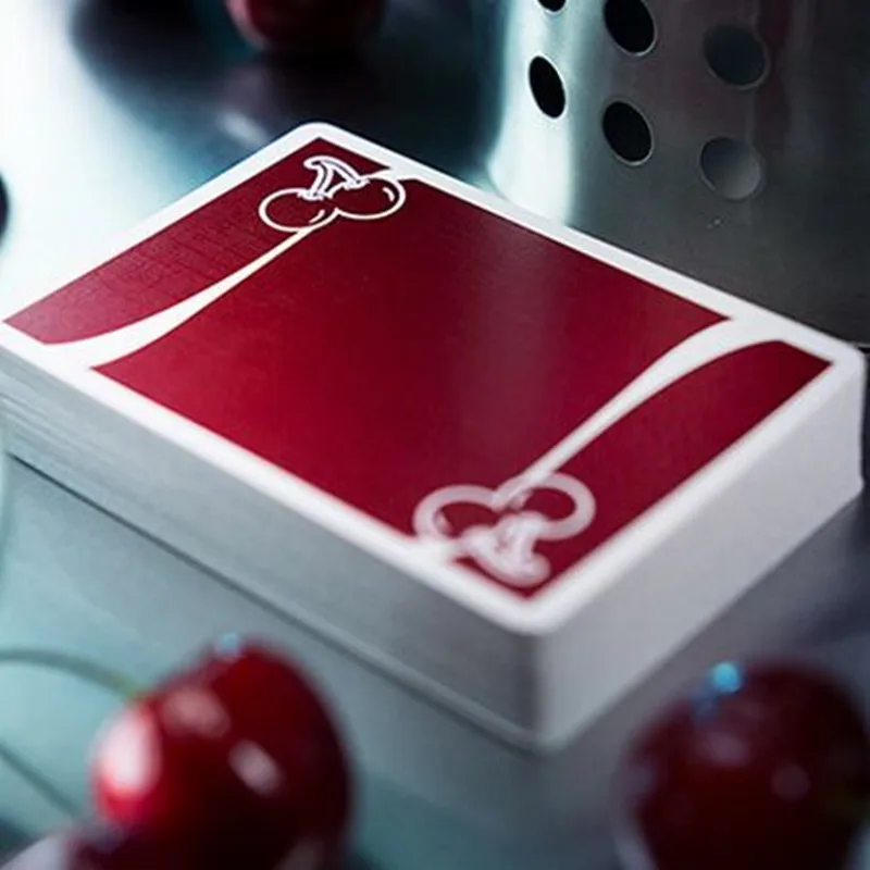 1 шт. Cherry казино V4 Reno красные игральные карты покер размер колода USPCC
