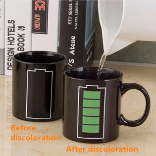 Креативная батарейка Лампа Волшебная кружка звездное небо меняющая цвет чашка