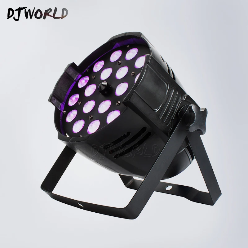 Лучшие дешевые 7/11 DMX каналы 18x18 Вт RGBWA + UV 6in1 Led Zoom Disco звук активировать