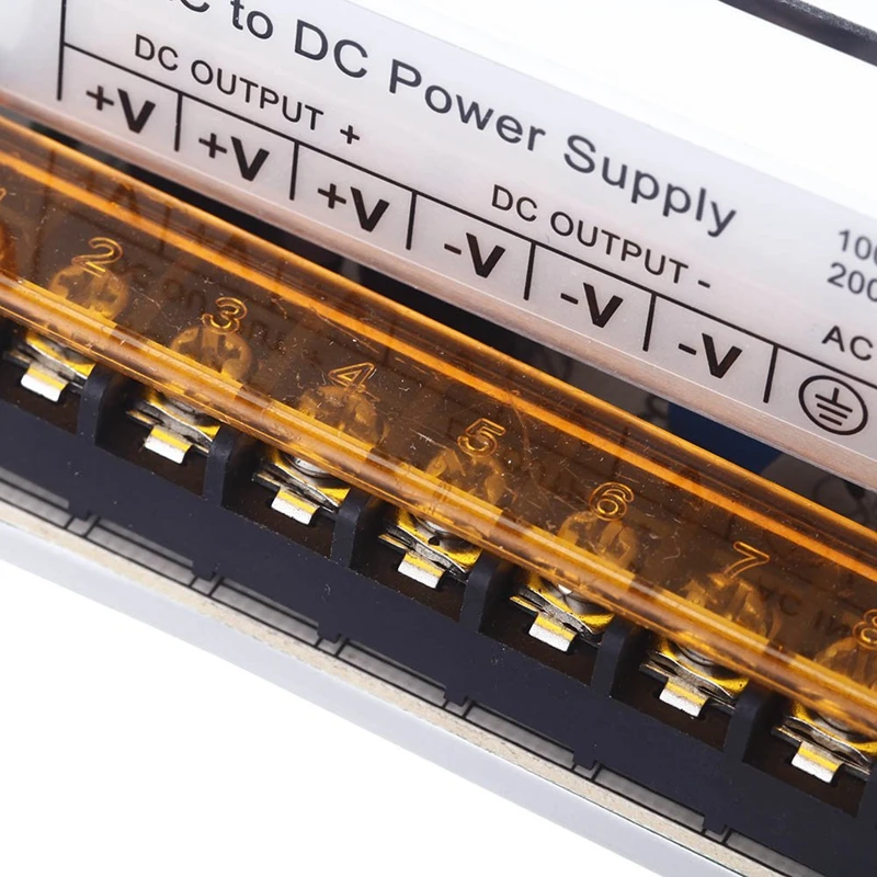 AC 110 V/220 V DC 24V 15A 360W блок питания трансформатор переключатель для светодиодной