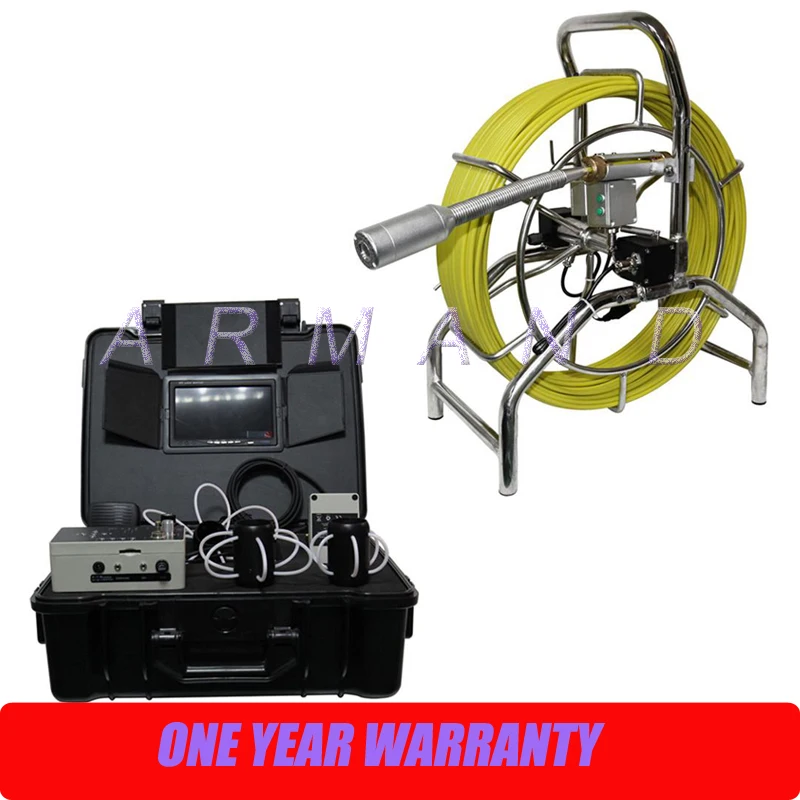 Эндоскоп с камерой для осмотра труб и канализационных 40 мм функцией