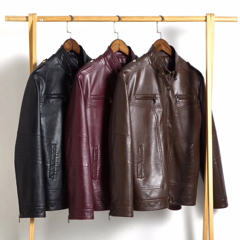 Jaqueta de Couro Masculino новинка 2020 осенне зимняя куртка из искусственной кожи мужские